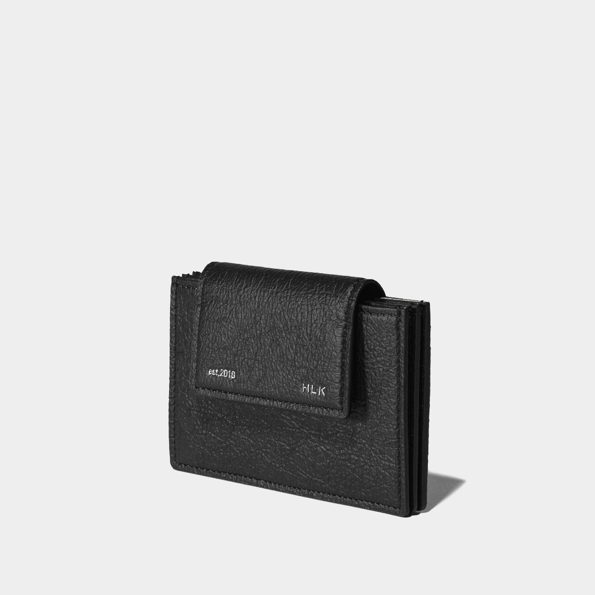 세미 플립 카드지갑/Sami Flip Card Wallet [Black] - 상세 이미지 3