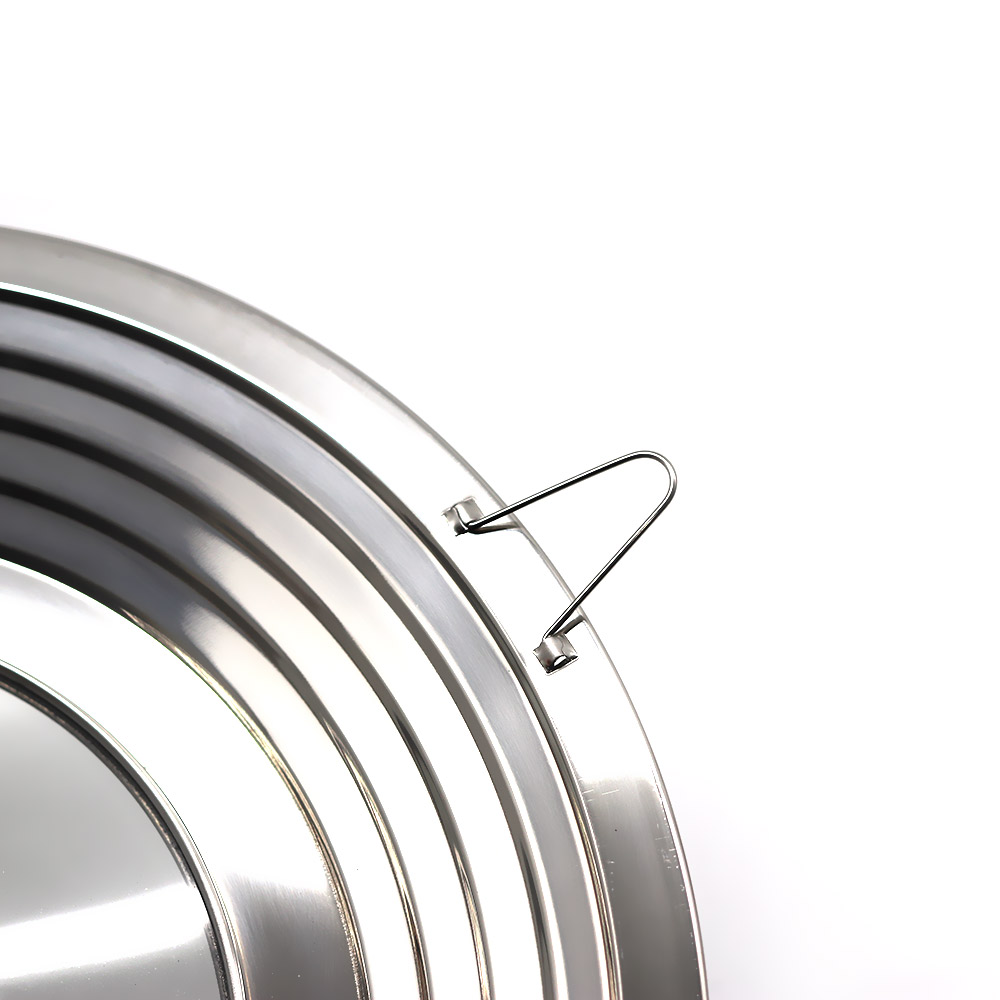 후라이팬 뚜껑 멀티커버 냄비 덮개 기름튐방지 - 상세 이미지 5