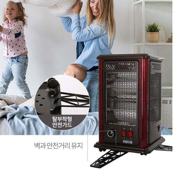 업소용전기난로 5방난로 사무용히터 거실용 거실히터 - 상세 이미지 2