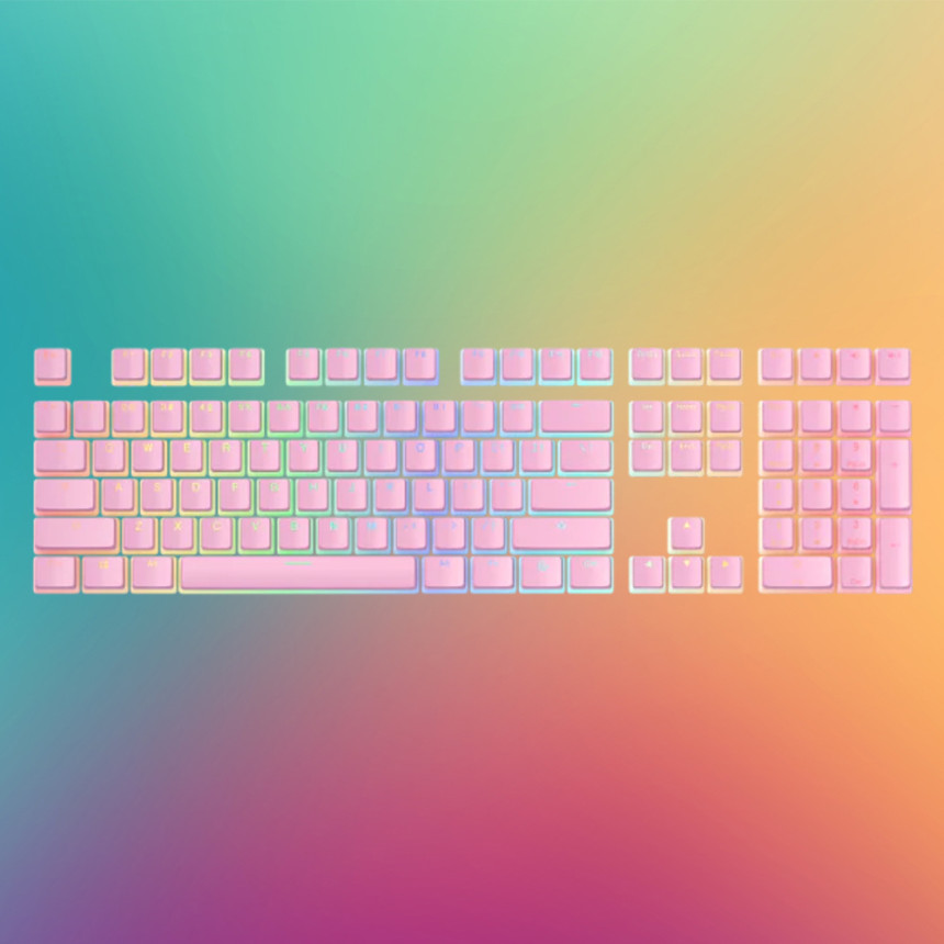 글로리어스 AURA V2 PBT 푸딩키캡 세트 핑크 - 메인 이미지