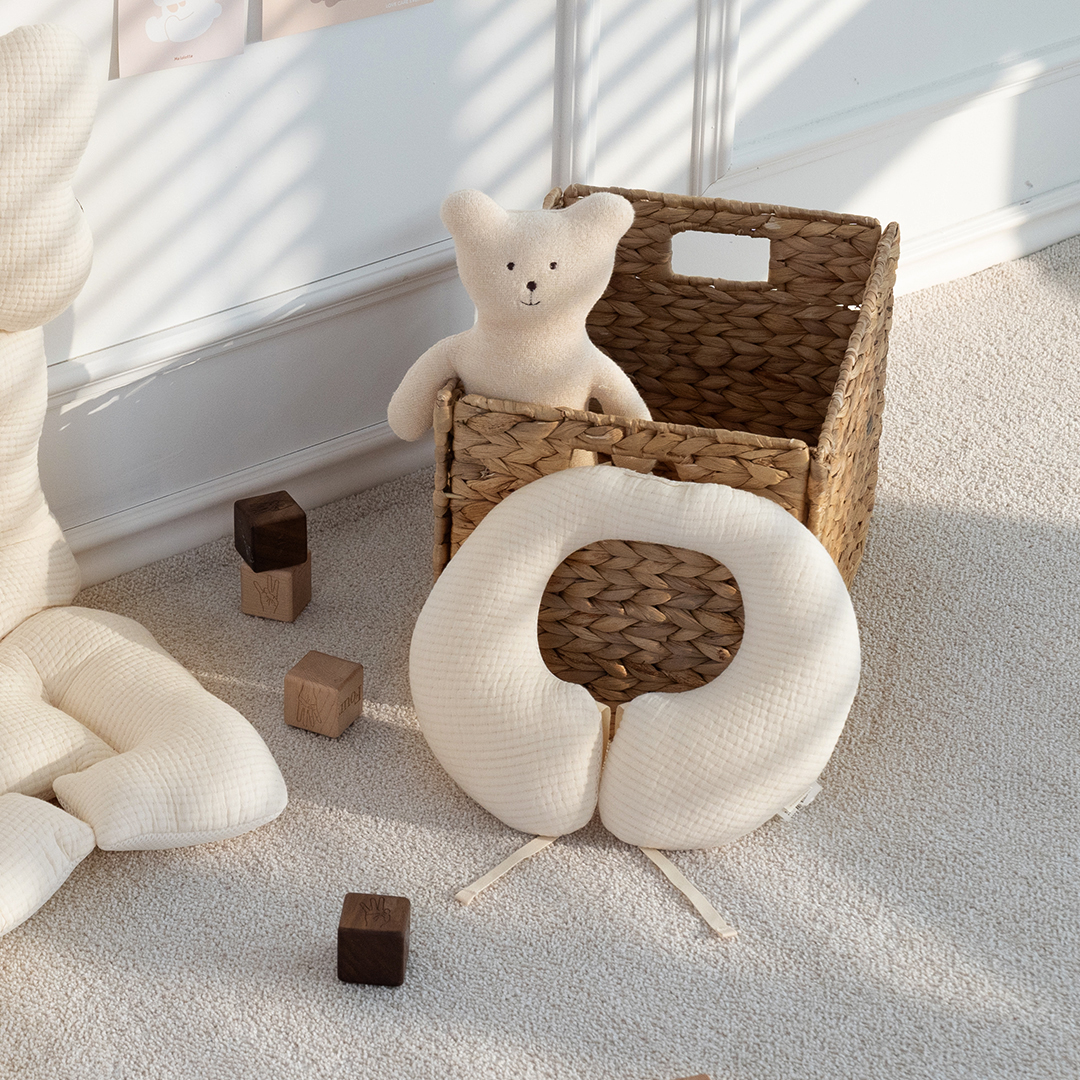 마롤로뜨 카시트 목베개 라떼시리즈 유모차 아기 목쿠션 신생아 유아