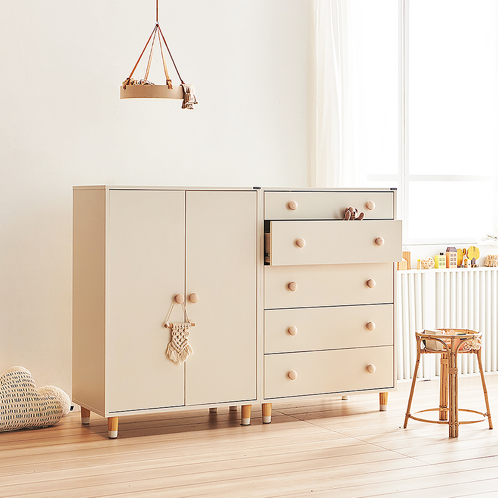 뉴수플레 1600mm 베이비장 세트 키즈 아기 옷장 패밀리옷장