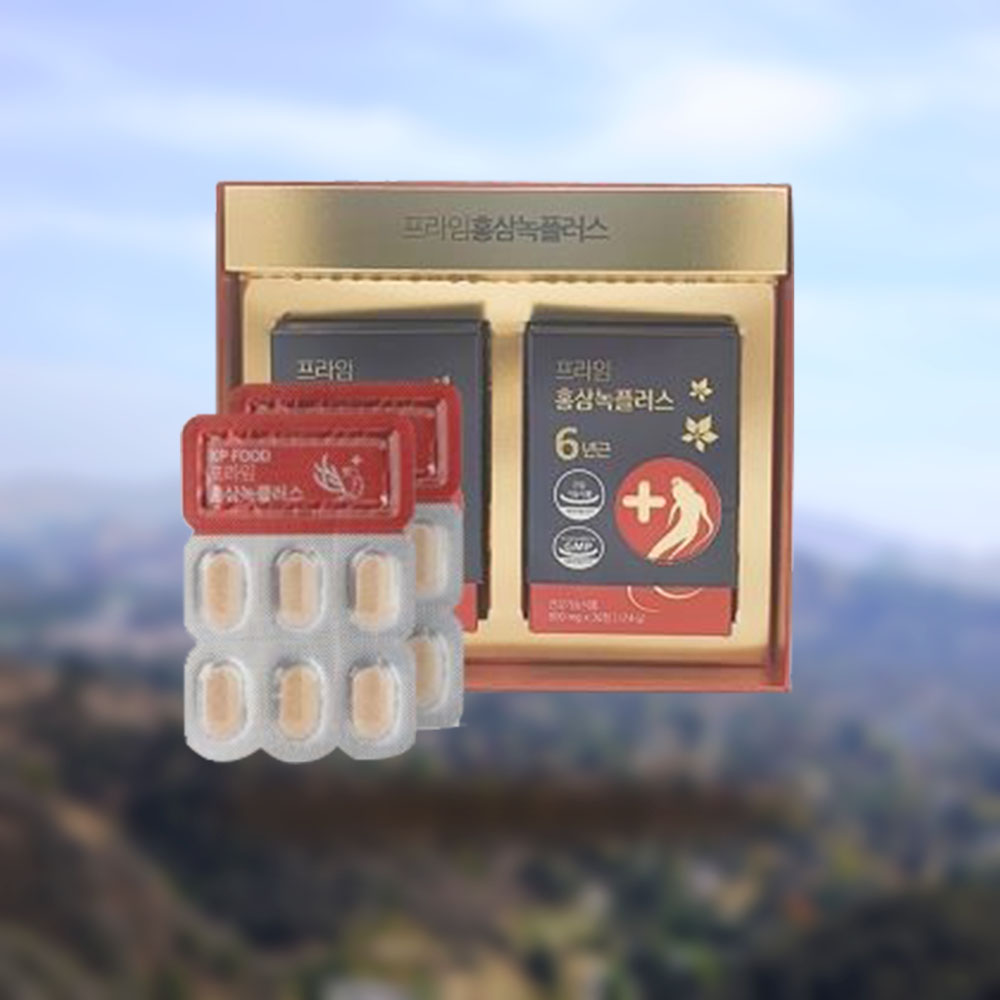 국내산 6년근 홍삼 뉴질랜드산 청정 녹용 온가족건강 피로개선 면역력증진 기억력 항산화 제품 이미지