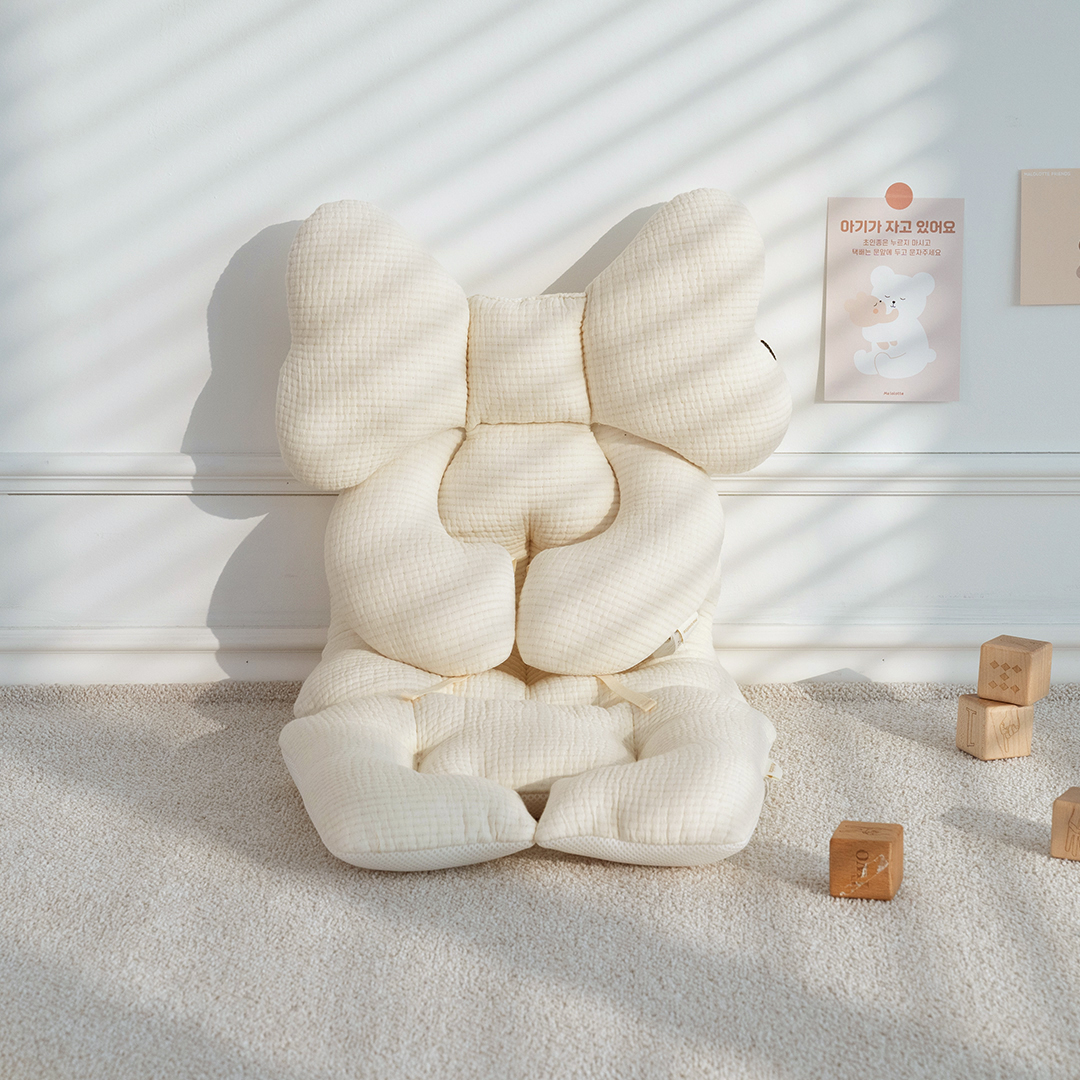 마롤로뜨 라떼 유모차 라이너 신생아 통통 카시트 쿠션 양면 시트 쿨시트