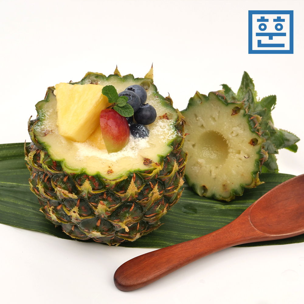 훈훈 파인애플 샤베트 1개 파인샤베트 아이스크림 업소용 도매용