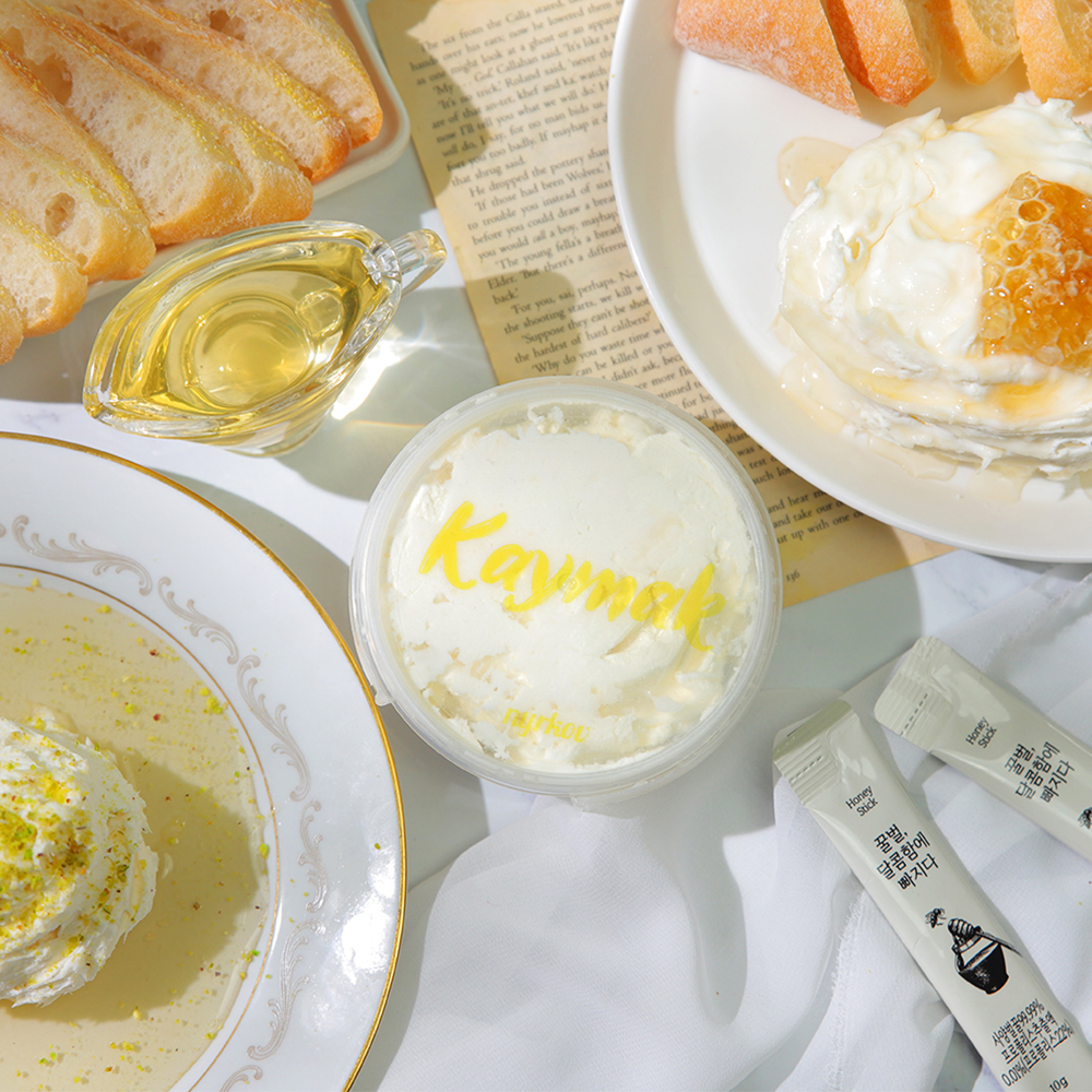 카이막 170g 니르코브 수제 터키 디저트 바게트 꿀 포함 - 상세 이미지 4