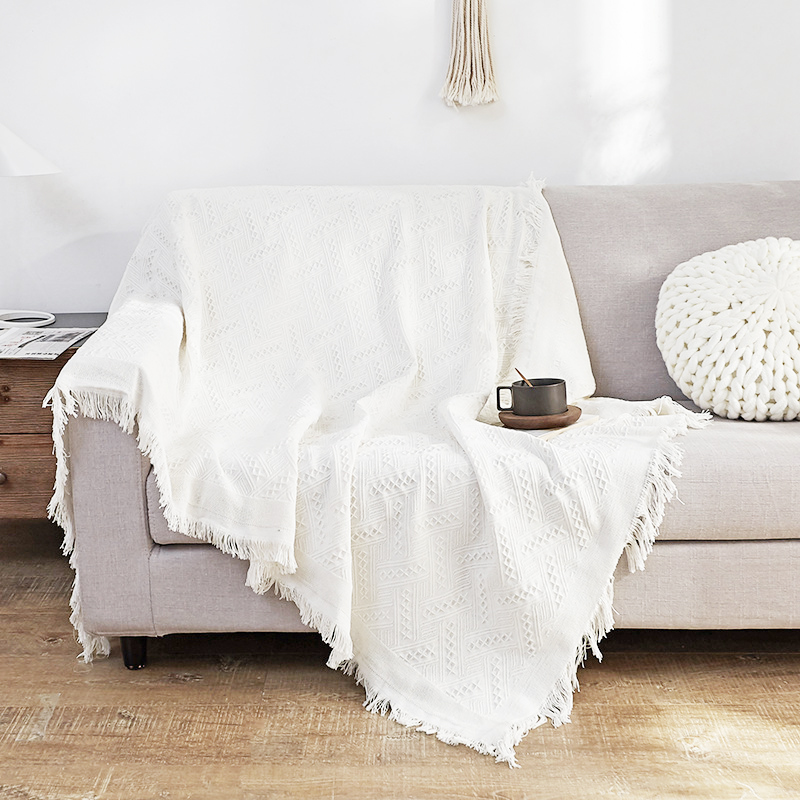 거실 쇼파 블랭킷 차박 캠핑 러그 니트 이불  180x230