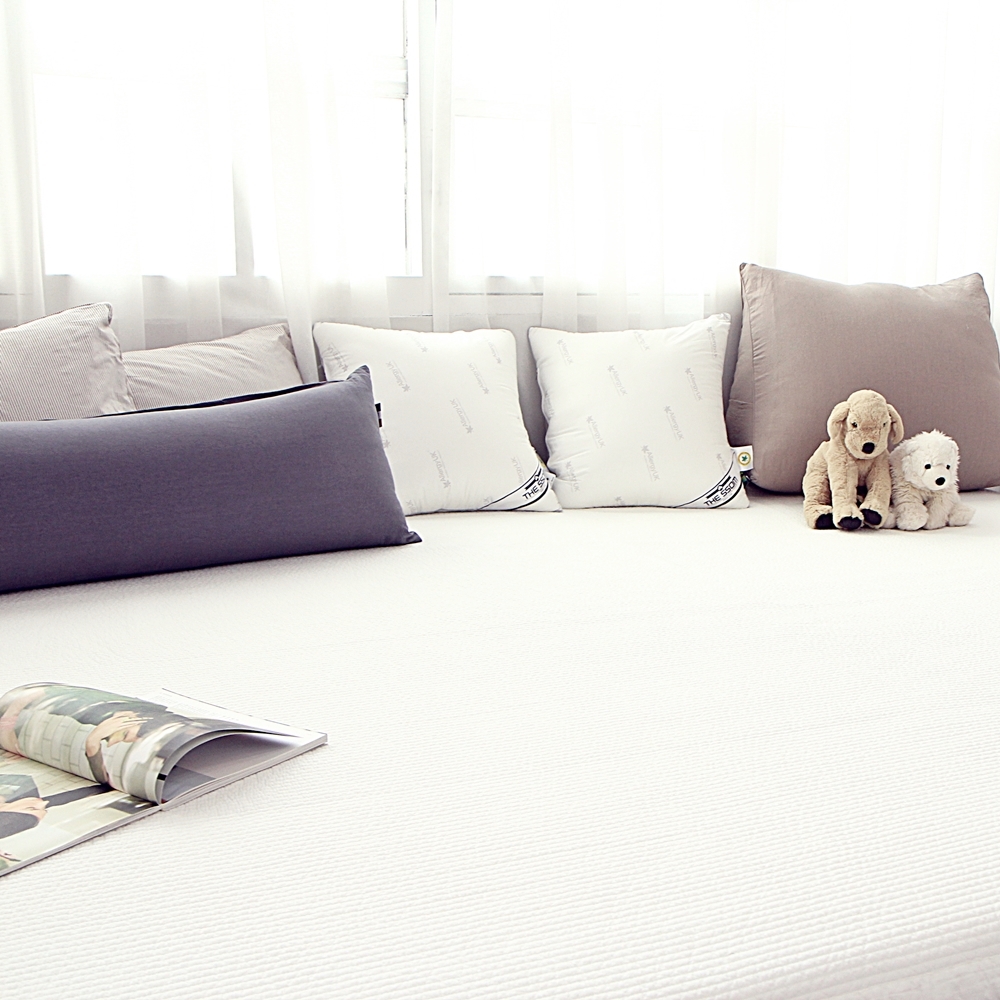 나라데코 순면 피그먼트 워싱 사계절 패밀리침대패드 Q+SS