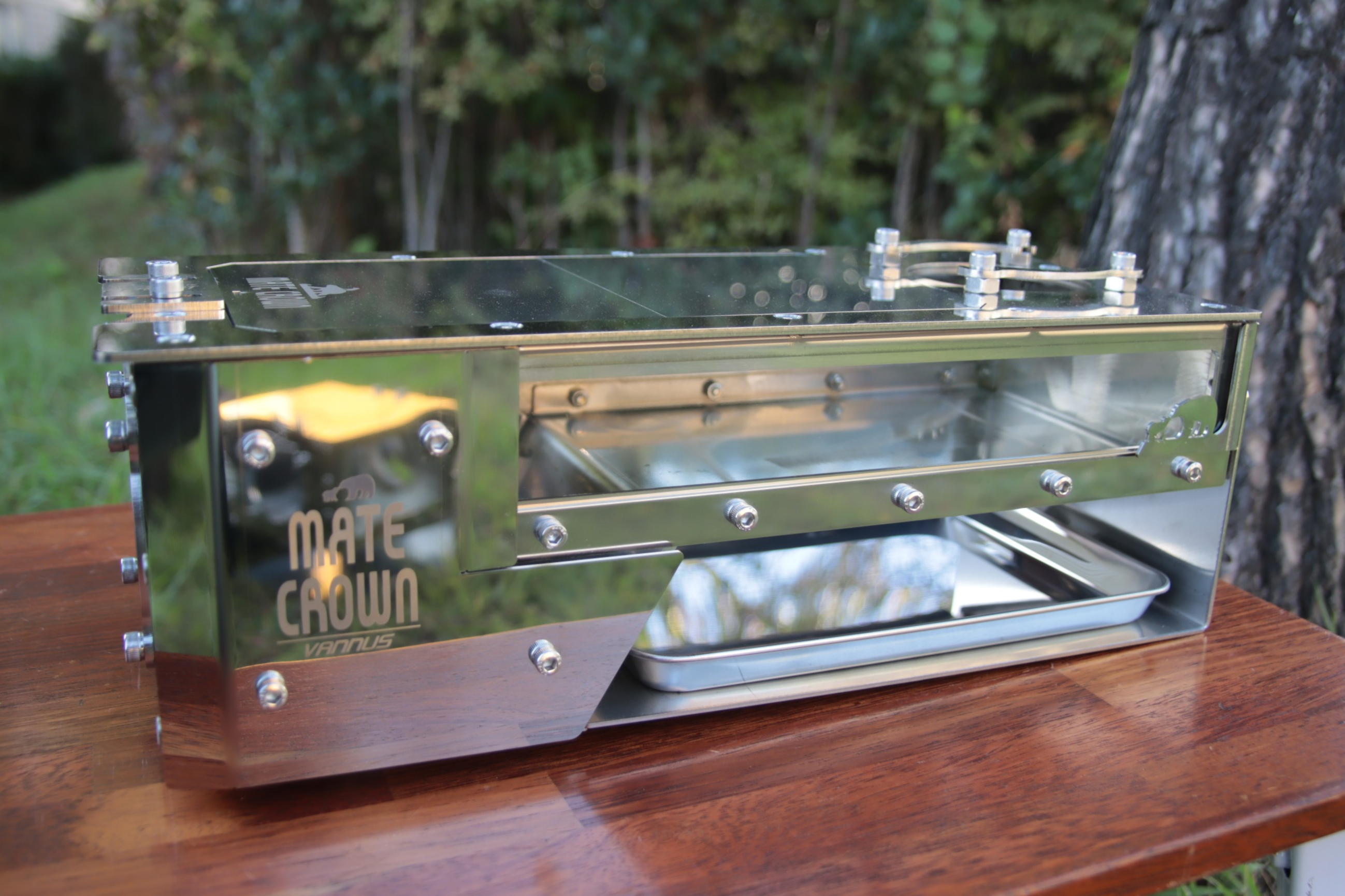 MATE CROWN 불멍용 화목난로 캠핑용펠렛난로