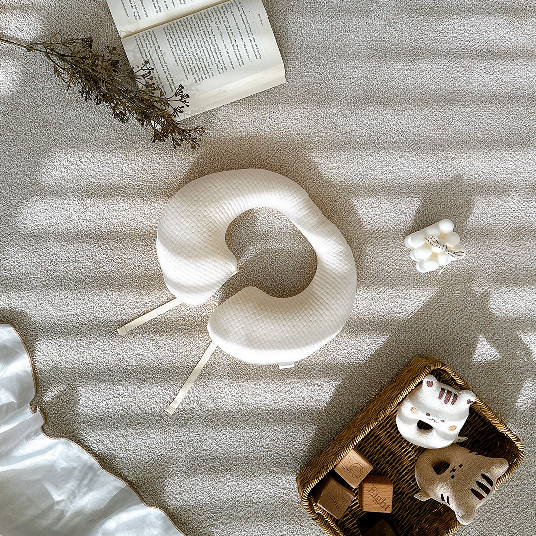 마롤로뜨 카시트 목베개 라떼시리즈 유모차 아기 목쿠션 신생아 유아