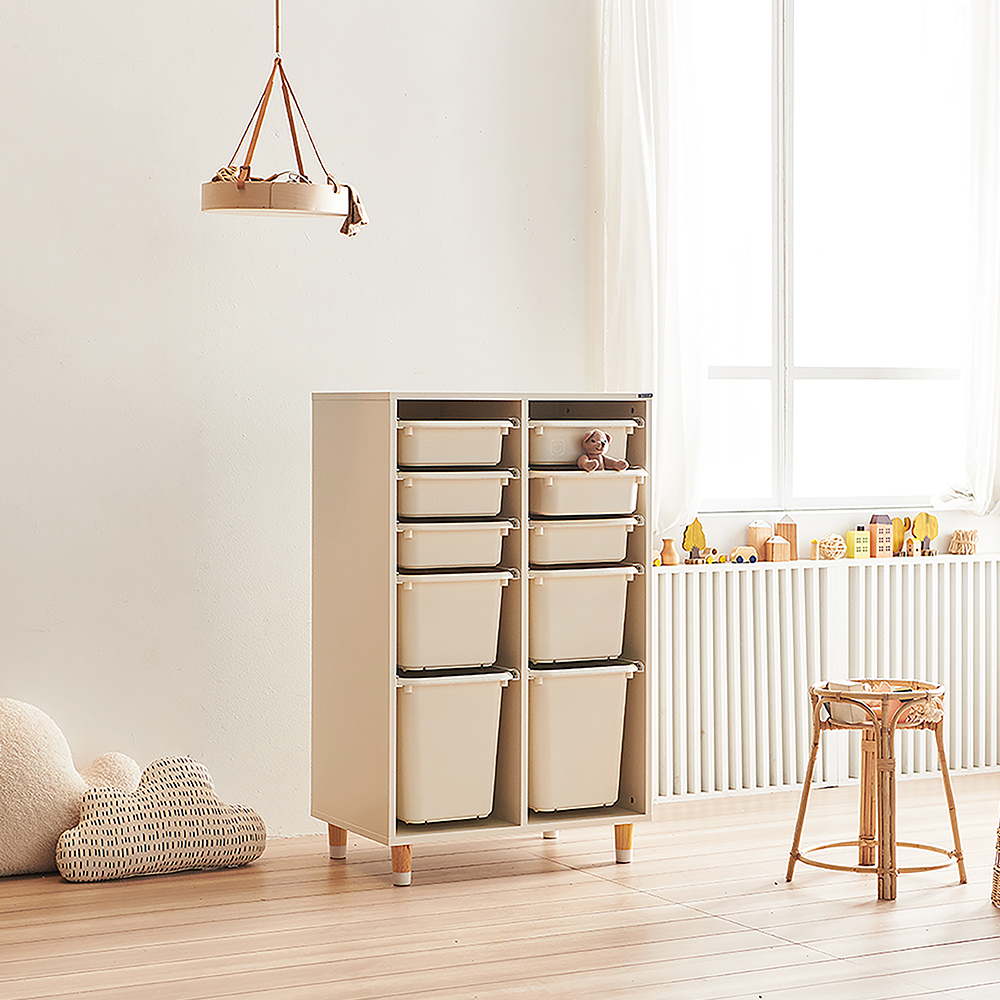 뉴수플레 장난감 정리함 플라스틱박스 수납장