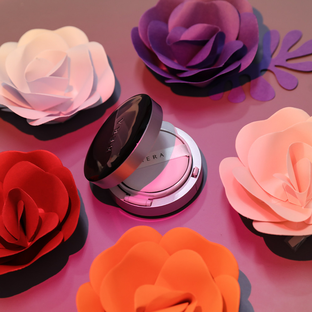 [노마진] 촬영용 소품 화장품 음식 제품 사진 촬영 배경지 종이 조화 아트 페이퍼 플라워 SET  PP-05