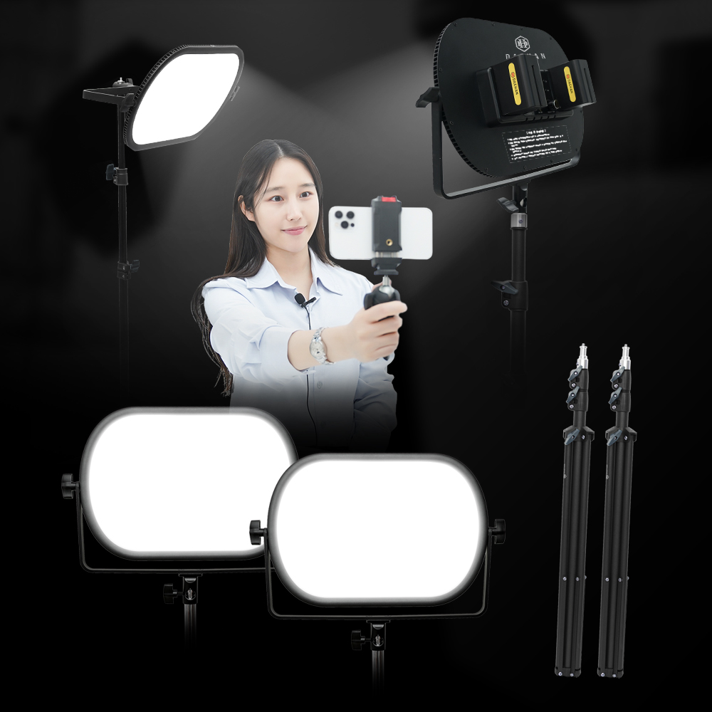 방송용조명 개인 방송 조명 유튜브 영상 장비 KIT-VIO224-02 이미지 6