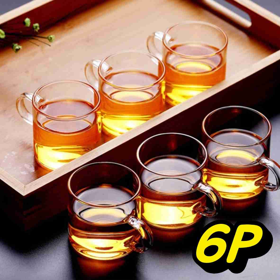 미니커피잔 내열유리찻잔세트 쌍화차 부부찻잔