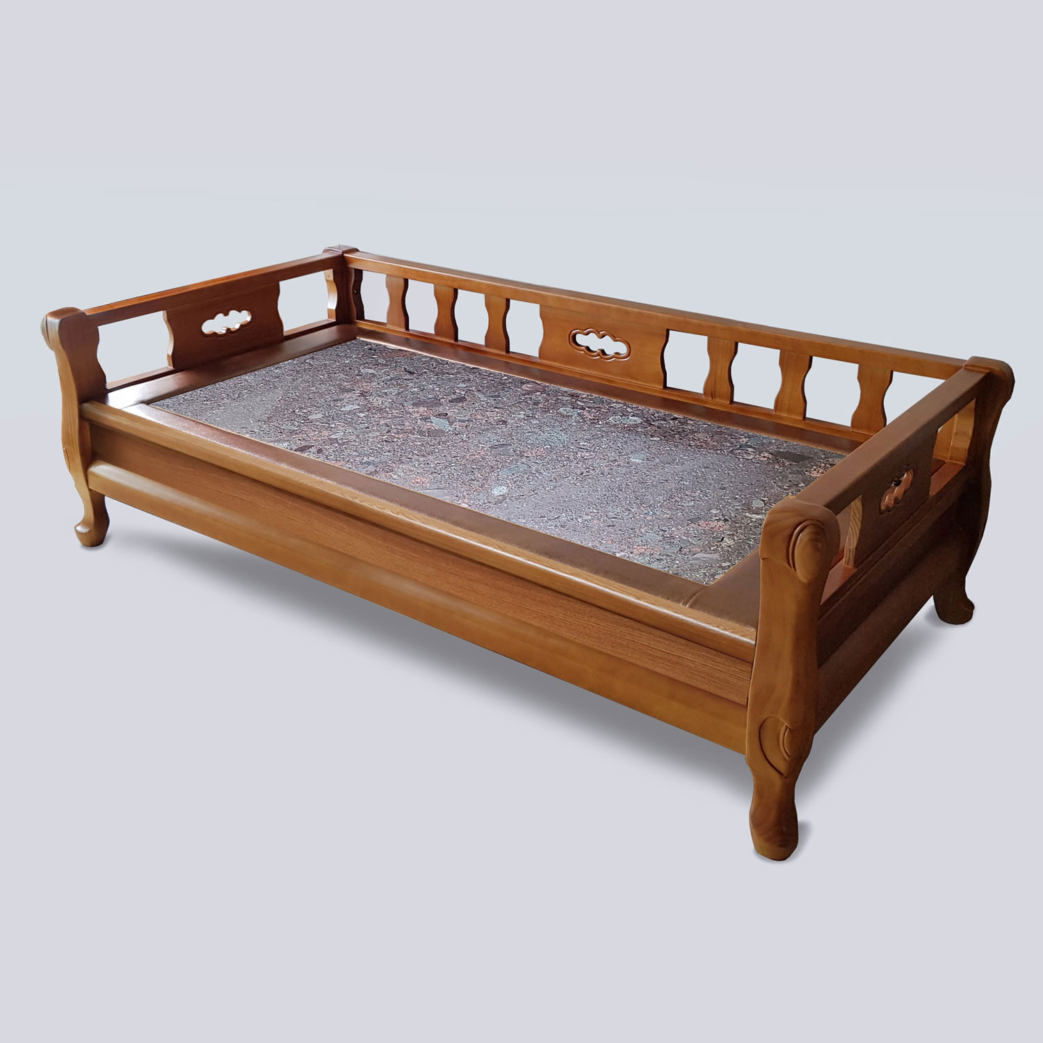 브리즈스톤 k 평상형 돌침대쇼파 원목 돌소파 싱글 - 상세 이미지 3