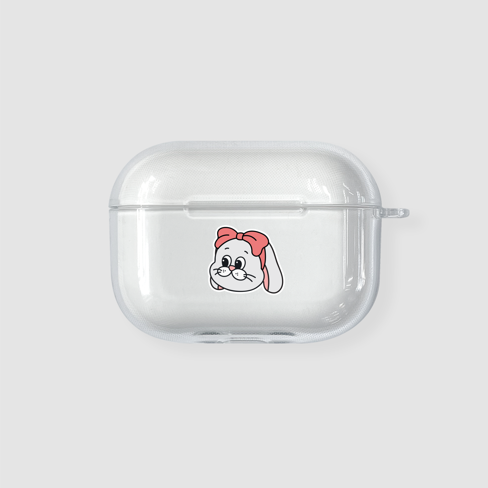 에어팟프로2세대 케이스 HB 버니 리본