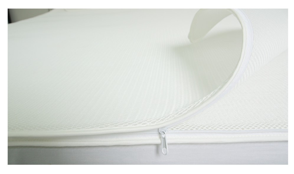 접이식토퍼 침대 거실 매트리스 토퍼 마미업 1장 슈퍼싱글2cm 화이트커버