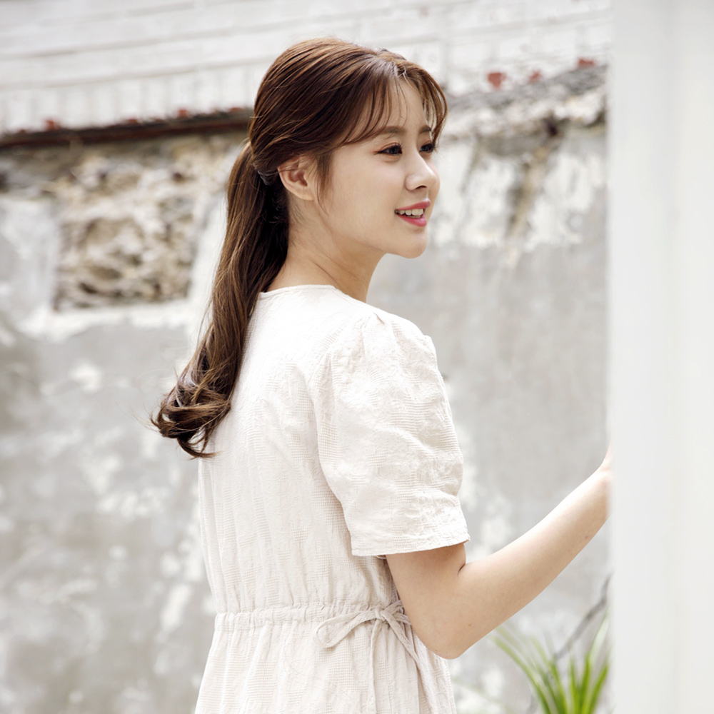 포니테일가발 가발 슬림 집게 씨컬펌 웨이브 긴머리 - 상품 이미지