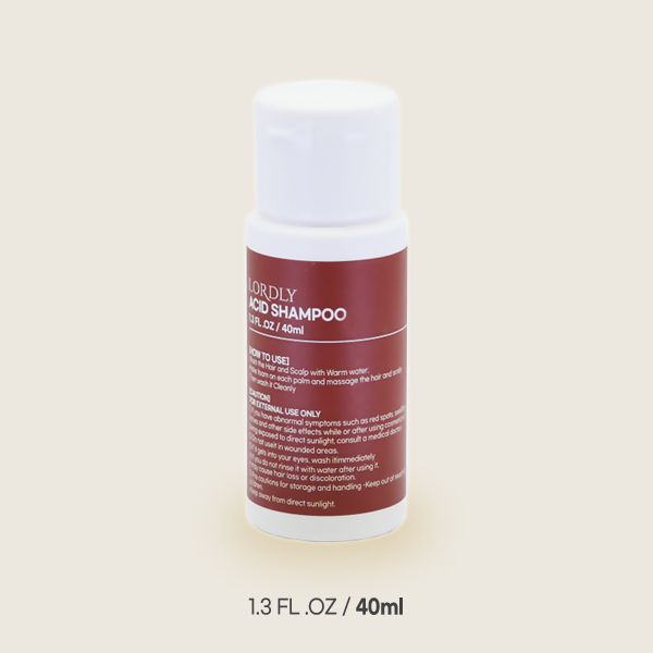 로드리 애시드 미니 샴푸 40ml 여행용 휴대용 - 메인 이미지