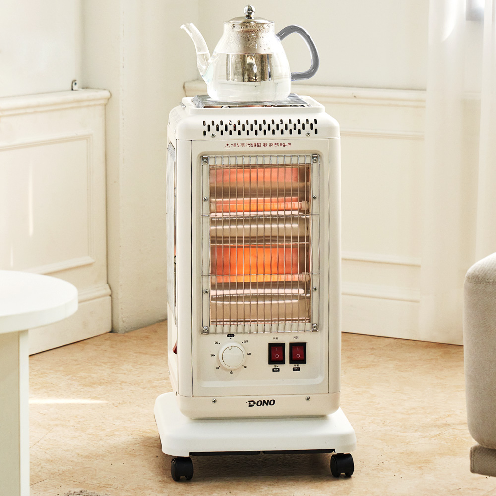 도노 오방난로 전기 오면 히터 가정용 사무실 거실 난방기 DN-501 제품 이미지