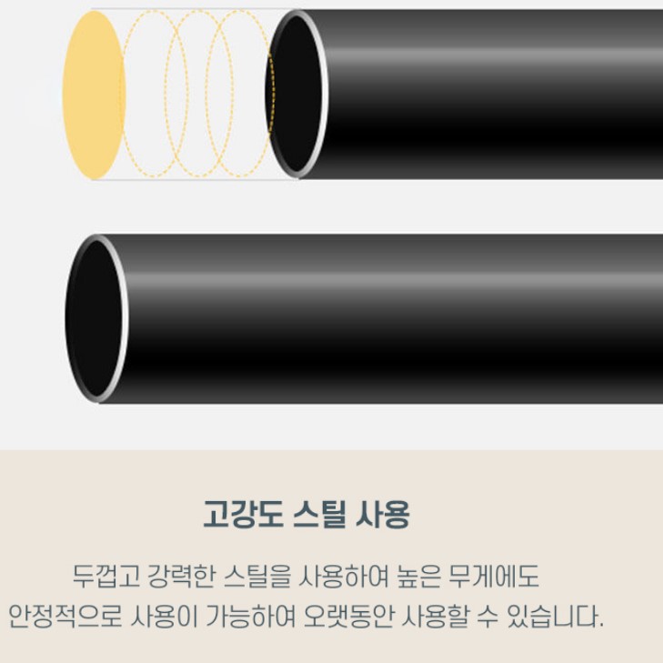 반조립 행거 코스트코 홈쇼핑 올인원 이동식 강철 옷걸이 스탠드 철제 - 상세 이미지 5