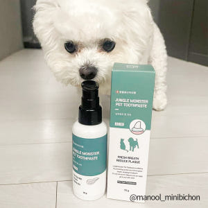 정글몬스터 냥치멍치 반려동물 닭고기맛 치약 70g, 1개 솔직 후기 | 실제 사용자 리뷰 총정리 - 상품 이미지 4