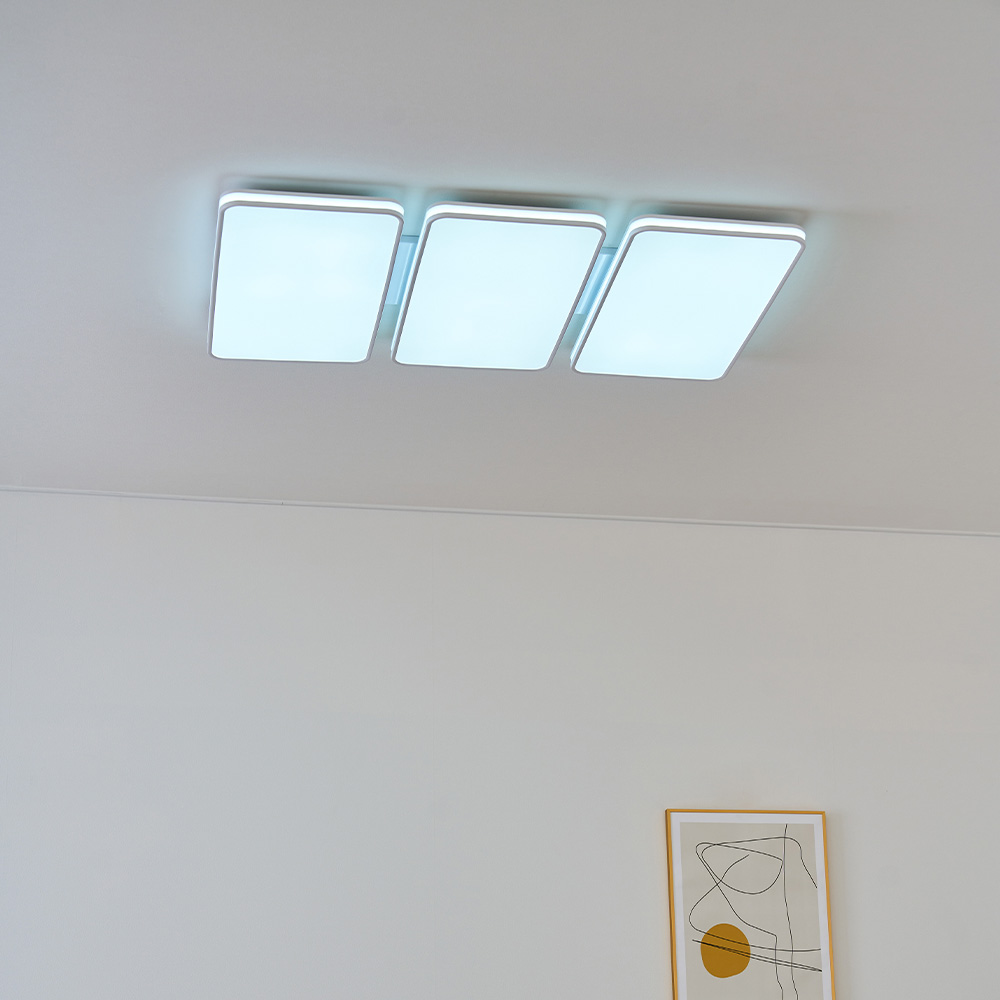 LED등 LED거실등 리아스 시스템 6등 150W - 상세 이미지 3
