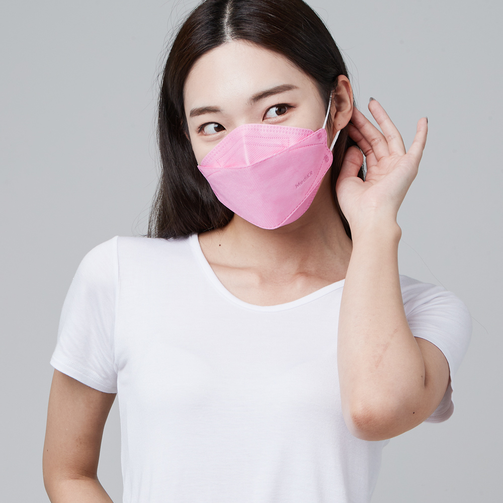메디케이알 케어핏 입체형 KF94 대형 25매 황사마스크