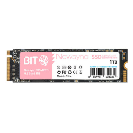 비트엠 Newsync BITS M.2 NVMe (1TB) TLC 3D 낸드플래시 PCle GEN3x4