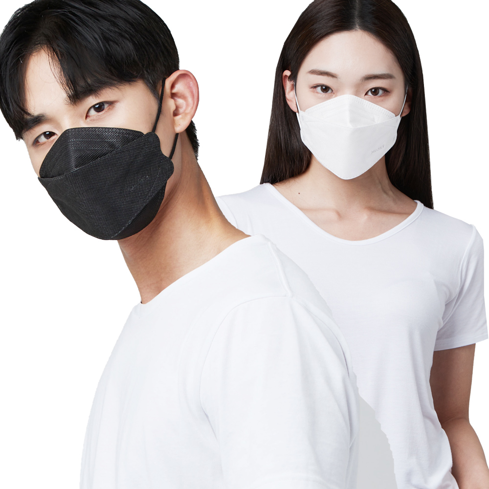 메디케이알 케어핏 입체형 KF94 대형 100매 황사마스크