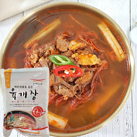 이가네 육개장 600g : 여기집밥