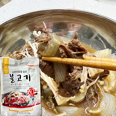 이가네 불고기 420g : 여기집밥