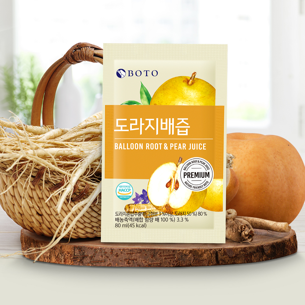 보뚜 도라지배즙 80ml 30포 1박스+1박스 - 상세 이미지 4