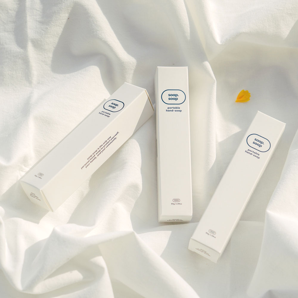 소프소프 휴대용 핸드워시 - 손세정제 거품 물비누 비누향, 30ml, 3개 - 상세 이미지 4