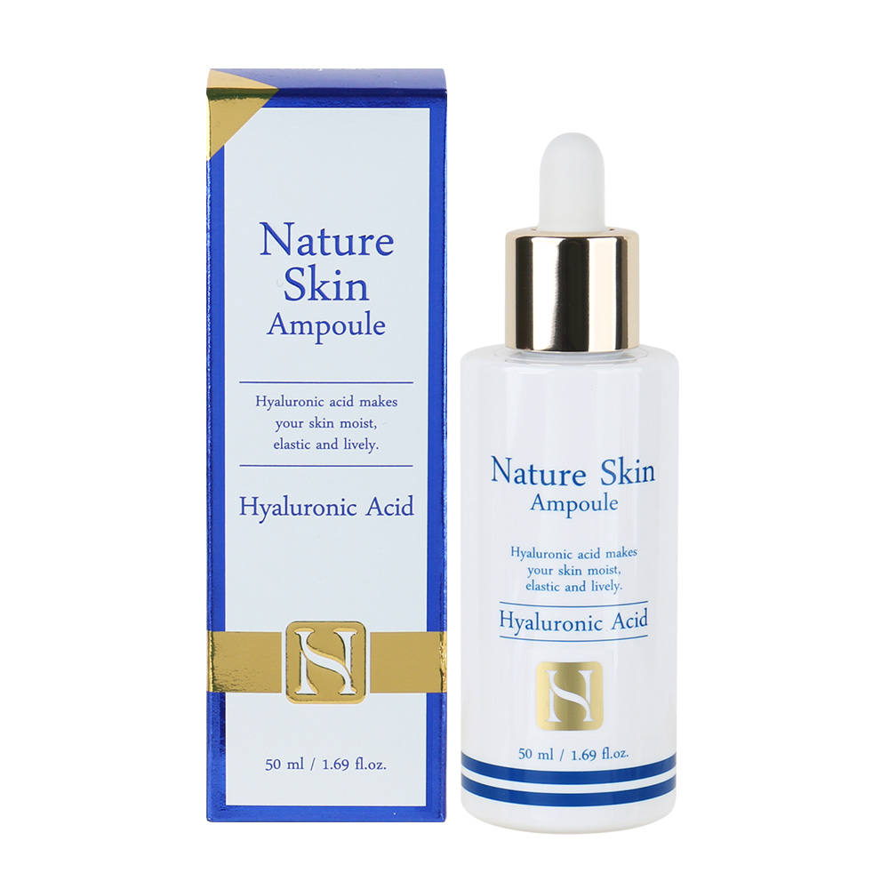 푸드어홀릭 네이처 스킨 앰플 50ml 히알루론산 /주름개선기능성 유수분밸런스 수분세럼 : 베로베코스메틱