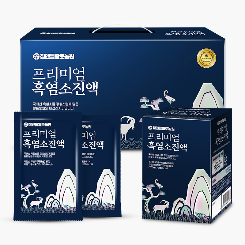 [국내산] 참앤들황토농원 프리미엄 흑염소진액 70ml 30포, 2개 - 상세 이미지 3
