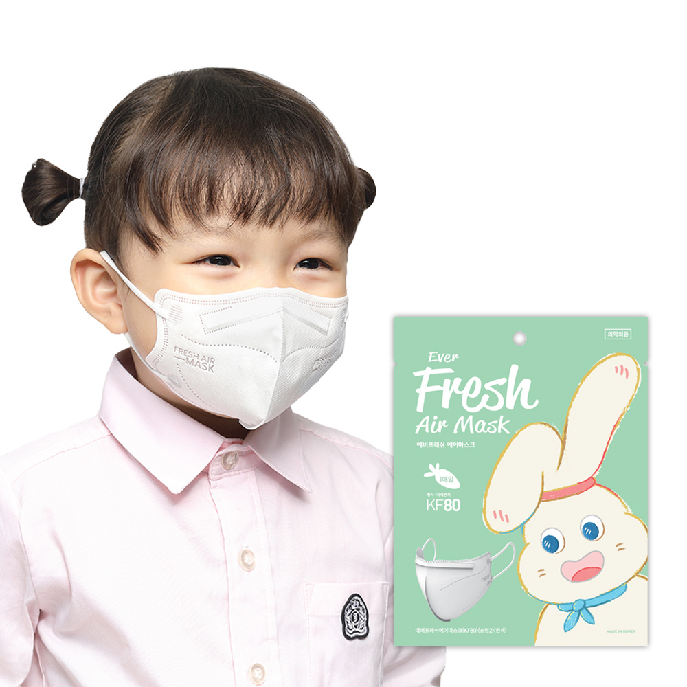 에버프레쉬 KF80 초소형S 에어 마스크 새부리형 50매