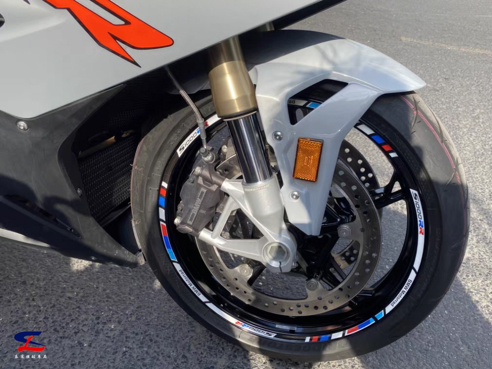 BMW S1000RR 휠스티커 튜닝 호환 RR-스타일1 - 상세 이미지 3