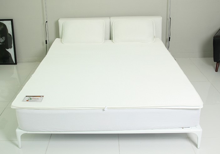 접이식토퍼 침대 거실 매트리스 토퍼 마미업 1장 슈퍼싱글2cm 화이트커버