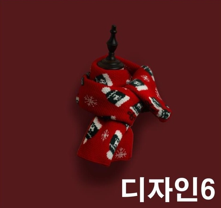미뇽 크리스마스 목도리 머플러 이미지 7