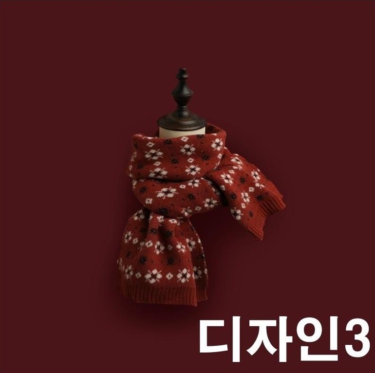 미뇽 크리스마스 목도리 머플러 - 상세 이미지 4