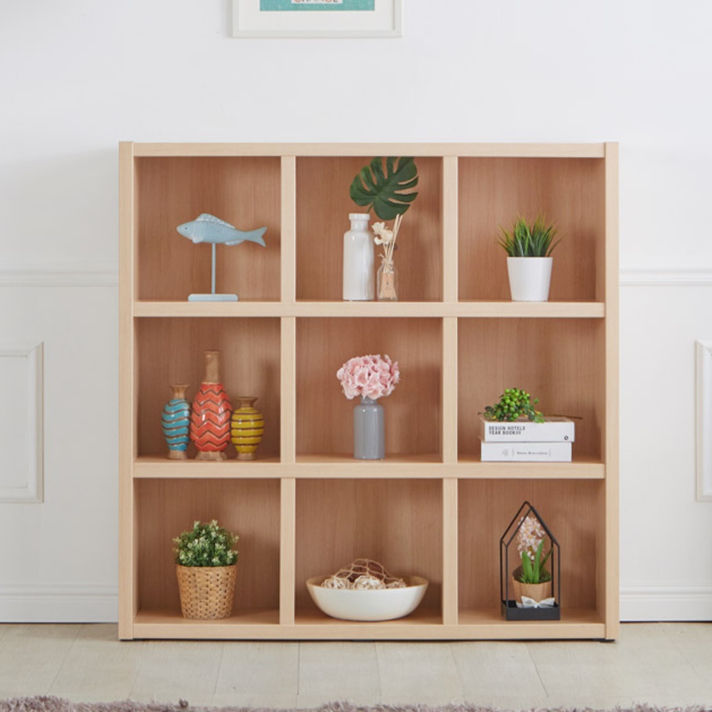 우드 인테리어장식장 상패진열장 트로피진열장 나무 거실진열장