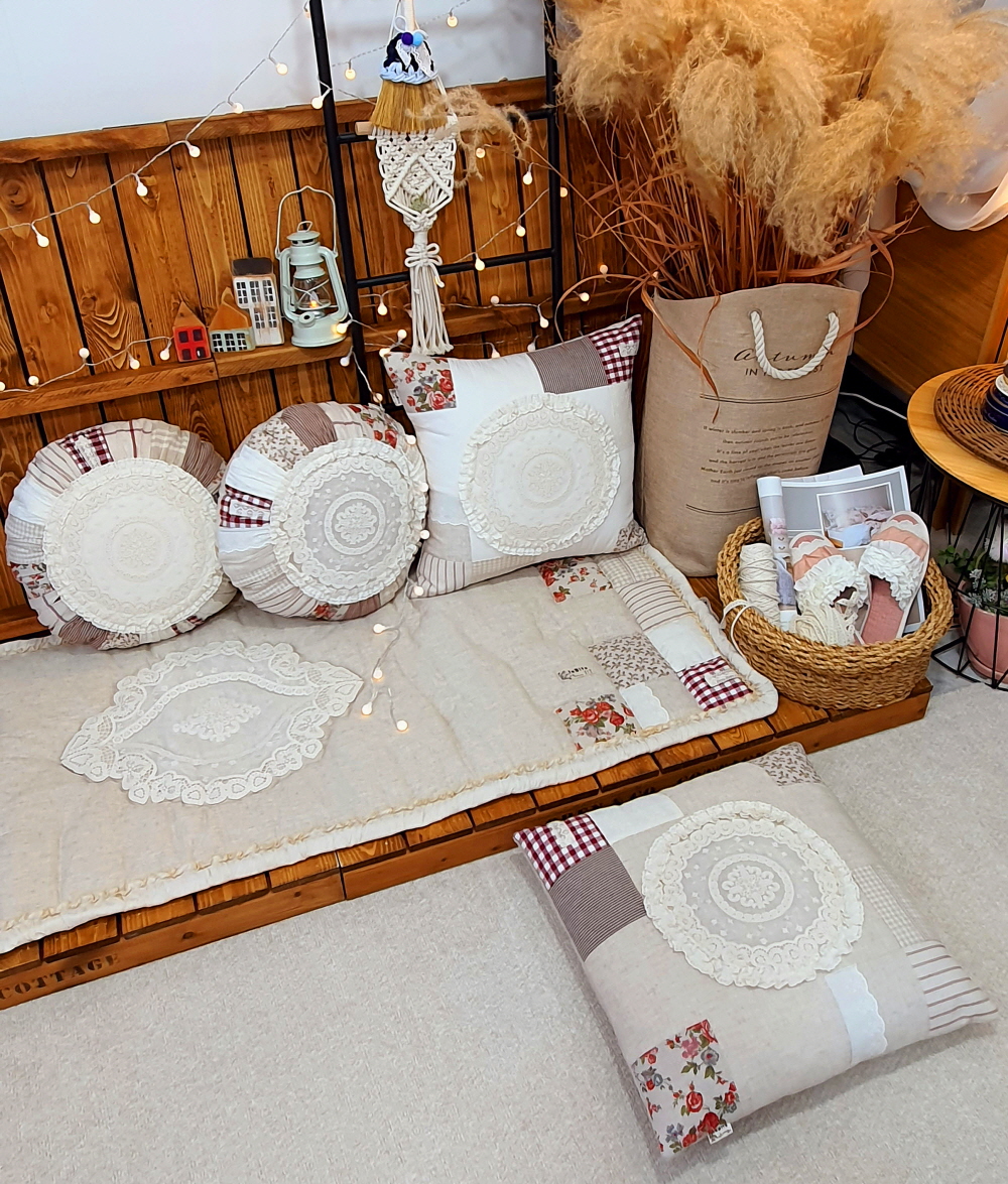 패치 돌 쇼파패드 4인용 3인용 카우치 쇼파커버 제작