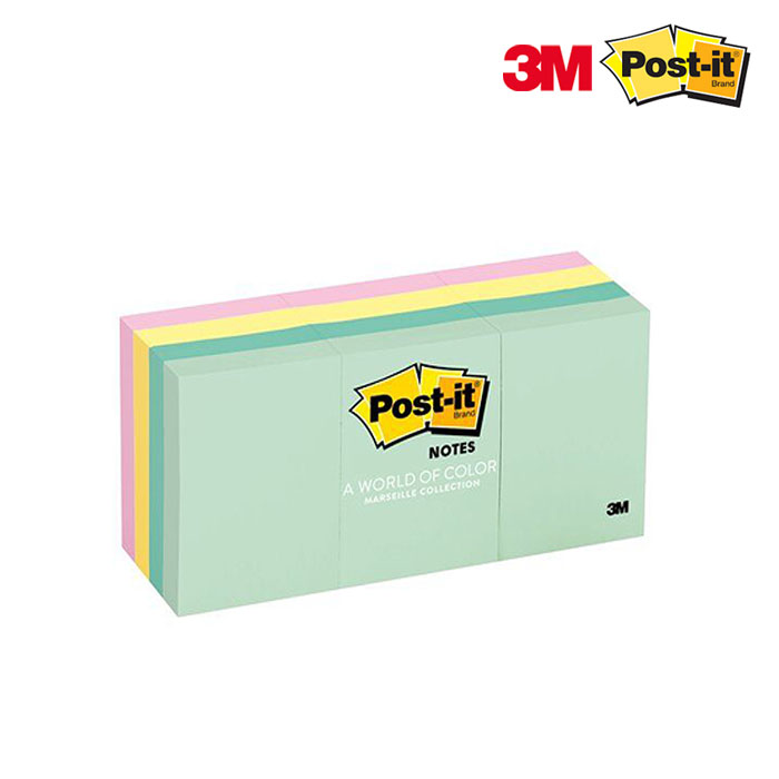 3M 포스트잇 파스텔 노트 654 76x76mm - 상세 이미지 5