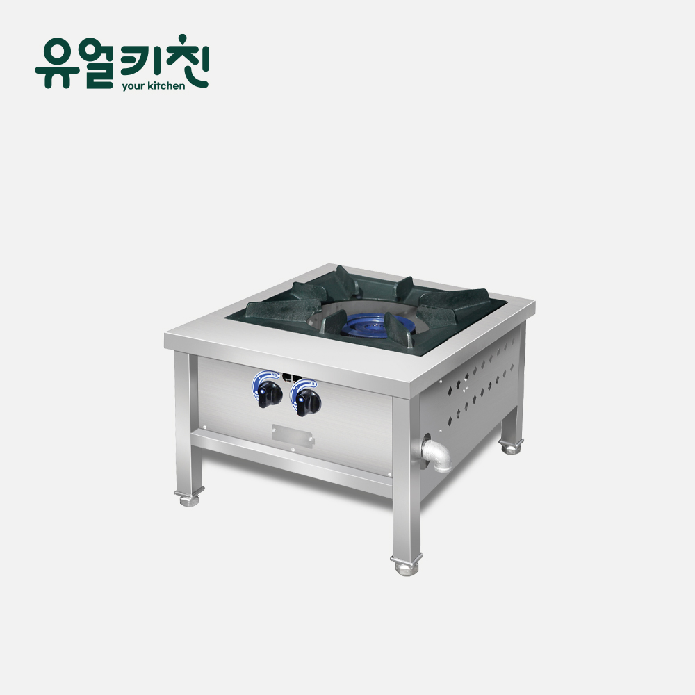 키친블루 600 낮은렌지 간택기 업소용 식당용가스렌지 화구 LPG