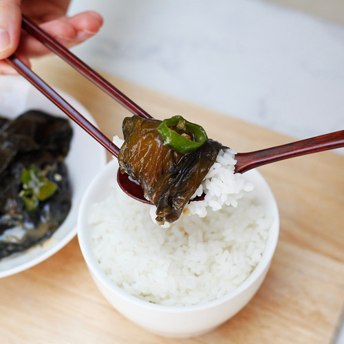 된장깻잎장아찌 국산 깻잎절임 전라도 순창 이조 500g 천기누설 - 상세 이미지 4