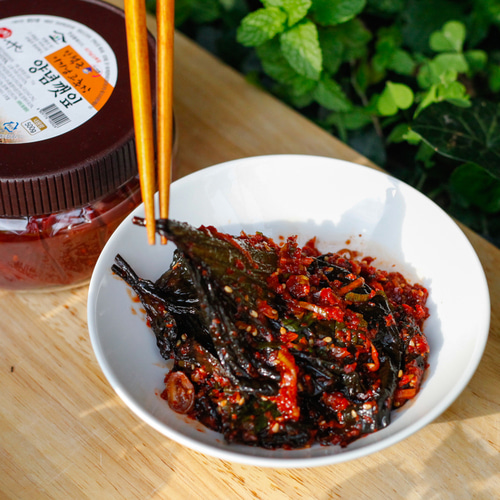 양념깻잎장아찌 반찬 500g 순창 이기남 국산 - 상세 이미지 3