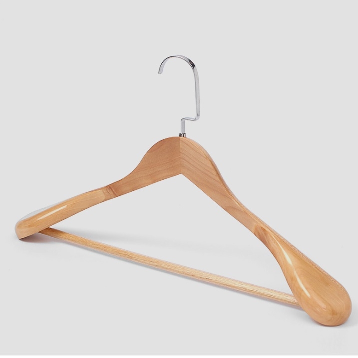 고급원목옷걸이 매장용옷걸이 홈쇼핑 양복 두꺼운 기능성 옷걸이