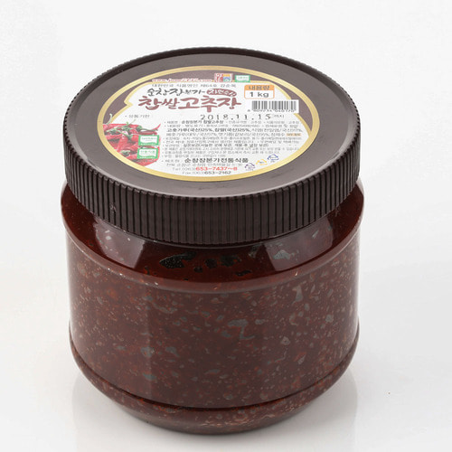 순창찹쌀고추장 1kg 장본가 옛날 재래식 강순옥명인 - 상세 이미지 3