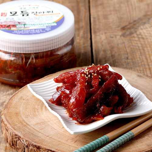 순창 모듬장아찌 1kg 서영순기능인의 태광전통고추장 - 상품 이미지